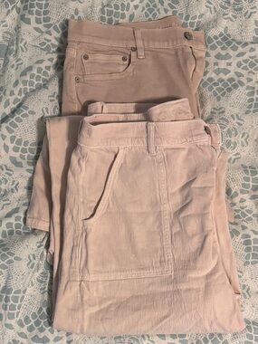 SET OF 2 American Eagle Outfitters Pale Pink Women’s Pants